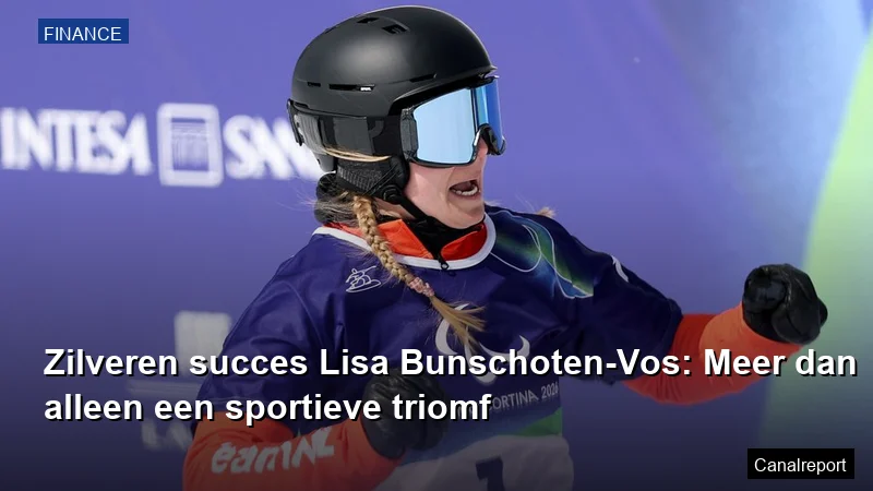 Zilveren succes Lisa Bunschoten-Vos: Meer dan alleen een sportieve triomf
